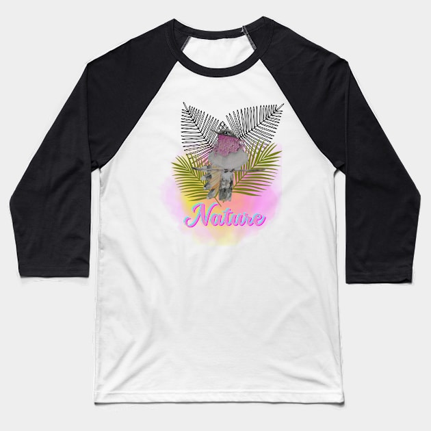 Hummingbird Baseball T-Shirt by Prilidiarts